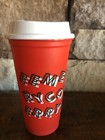 Starbucks 2019 Reusable Hot Cup Grande 16oz Limited Edition Christmas holiday