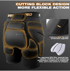Soared 3d Protection Hip Butt Xpe Padded Shorts For Ski  Ice Skating  Snowboa   