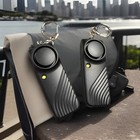 Lot Two Personal Panic Safety Alarm Keychain 130db Self Defense Loud Siren Sos