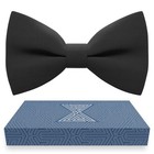 Pre-tied Clip-on Bowties For Men   Kids - Solid Color Formal Wear Accessories