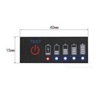 1-4s Battery Level Indicator 18650 Lipo Li-ion Capacity Tester Meter 3 7v-16 8v