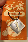 Rare Original 1940s - 1950s Ted Williams Red Sox Baseball Key Charm Mint On Card