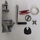 Vtg Meat Grinder Crank Handle Enterprise 55a Two Blades Included Org Box 