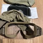 Ess Profile Nvg Tan Goggles Military W New Clear Lens   Used Tinted Lens   Case