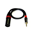 Rannsgeer 3 5mm Trs Stereo To Xlr Male Cable  1 Pack  R7b0xx-p1