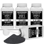 10 Lbs Large Weight 4 Step Rock Tumbler Grit Kit Tumbling Media Refill Coarse   