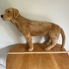 Melissa And Doug Jumbo Stuffed Animal Lab 2116 40    X 25    Lifelike Dog Pet Euc