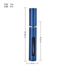 7pc 5ml Refillable Perfume Bottle Travel Portable Fine Mist Spray Atomizer New
