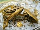 100 Grams 1 10   1 20   1 30   1 40   12k Scrap Gold Filled Mixed Lot B18a