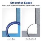 Avery Post Cards Textured Card Size 4-1 4 x5-1 2  Matte 120 bx We 03380