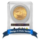1907 To 1927  20 St  Gaudens Gold Double Eagle Pcgs Ms62 Random Year