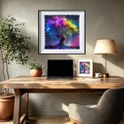 Tricolor Tree Of Life Wooden Jigsaw Puzzle 200 Pieces
