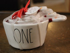 Rae Dunn Measuring Cups With Snowman Handles 4piece Set By Magenta Christmas