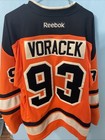 Jakub Voracek  93 Game Worn Flyers Jersey