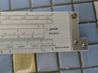 Vintage Jason Model 802 Slide Rule With Hard Leather Case Made Japan Pre Owned