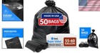 Industrial-strength 55-60 Gallon Trash Bags - Large Pack Of 50 For Tough Cleanup