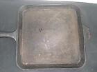 Lodge Square Cast Iron Skillet Pan Griddle Vintage Usa Cookware 9sgr