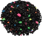 Glofish Aquarium Gravel  Fish Tank Gravel  Black With Fluorescent Accents  Compl