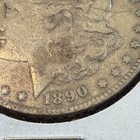 1890 Morgan Silver Dollar  1 90  Silver Better Grade Philadelphia Us Coin Toning