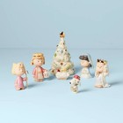 Lenox China Peanuts The Christmas Pageant - Nativity - 7 Piece Set - Nib