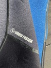 Aqua Lung Aquaflex 5mm Liquid Fusion Full Wetsuit Front Zip Blue gray Ml Men   s