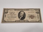 1929  10 Quaker City Nb Ohio National Currency Charter  1989