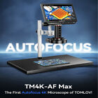 Tomlov 4k Autofocus Digital Microscope Tm4k-af Max 10 1  Hdmi With Spin Flex Arm