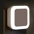 6pcs Plug-in Led Night Lights Lamp Dusk To Dawn Sensor Hallway Kitchen Bathroom