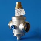 Water Pressure Reducing Valve 1  Npt Threaded Double Union  made In Italy 