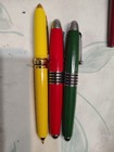 Lot Of 3 Colibri Ball Point Pens Made In Taiwan 