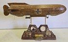 Antique 1908 Ferdinand Graf Von Zeppelin 25  Lz-5 Airship Tabletop Model
