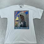 Vintage Skin Walker Shirt Mens Medium Native American Graphic Art Tee 80s