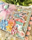 Handmade Scrapbook Junk Journal Mini Album Maggie Holmes
