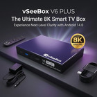 Vseebox V6 Plus Tv Box Split Screen Multiview For Home Entertainment Voice