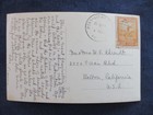 Rppc Port Au Prince Haiti Native Woman Flower Vendor 1952 Postcard Used To Us