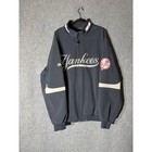 Majestic Ny Yankees Therma Base Jacket Mens 4xl Navy Blue Full Zip Aj200 Mlb