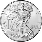 2015 American Silver Eagle 1 Oz  1 - 1 Roll - Twenty 20 Bu Coins In Mint Tube