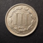 1870     Three Cent Nickel       Really Nice   - Free Shipping  C1559