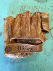 50   s Era Wilson A2195 Hank Sauer    ball Hawk    Glove     Vintage Fielder   s Mitt