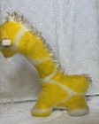 Vintage Eden Giraffe Musical Plush Moving Neck  Yellow Wind Up