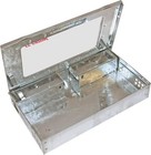 2 Live Mouse Traps Multiple Catch Repeater Low Profile Clear Window Pest Control