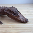 Vintage 1950 s- Real Stuffed Baby Alligator - 21  Long Antique Taxidermy W  Tail