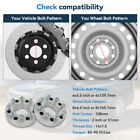 4 Pcs 2  6x5 5 To 8x6 5 Wheel Adapters 14x1 5 For Chevrolet Gmc 6 Lug To 8 Lug
