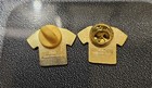 Lot Of 2 United States Postal Service Pro Cycling Team T-shirt Lapel Pin Vintage