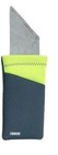 Carson Eyeglass Pouch Green   Black Built-in Microfiber Cloth Fits Most Glasses