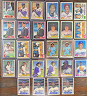 Huge Rc Lot - Vintage Baseball Rookie Card Collection 70s  80s  90s 740  Cards 