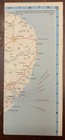 Vintage 1987 Aaa Fold Out Map Of Great Britain Ireland Scotland Wales