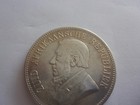South Africa  zar  1892 Silver 5 Shillings  24dj2
