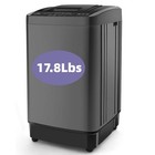 Grey Washing Machine 17 8lbs Portable Washer   Dryer Combo For Apartment Rv Dorm