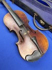 C 1920 Czechoslovakia 3 4 Violin  Case   Bow  Label Inside Copy Of Stradivarius